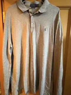 Polo Ralph Lauren グレー 長袖ポロシャツ XXL