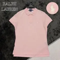 Y2K 00s ラルフローレン SKINNY ポロシャツ ピンク ポニー ギャルのサムネイル