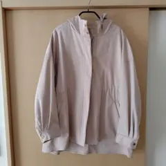 MICO COULIERフード付きライトベージュジャケット