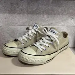 ALLSTAR CONVERSE ベージュ 24.5 古着 ビンテージ