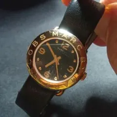MARC BY MARC JACOBS レディース 腕時計 ブラック新電池　稼働