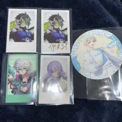 にじさんじ　小柳ロウ　星導ショウ　伊波ライ　叢雲カゲツ チェキ風カード　セット