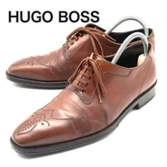 訳あり　HUGO BOSS ヒューゴボス　メダリオン　ウィングチップ　シューズのサムネイル