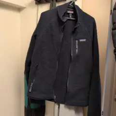 patagonia フリースジャケット M 紺色