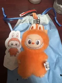 【正規品】ラブブPIN FOR LOVE ぬいぐるみペンダント イニシャルZ