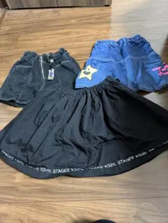 x-girl stages スカート＆ショートパンツセット　130
