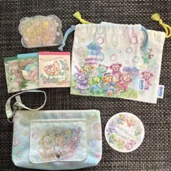 【ダッフィー&フレンズ】20周年限定カラフルハピネス グッズセット