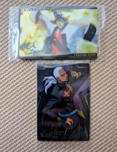 ジョジョの奇妙な冒険 ウエハース カード 12 プッチ、ツェペリ