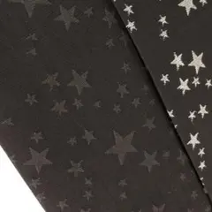 新品 星柄 総柄 星 柄物 デザイン レギンス タイツ 黒 グレー
