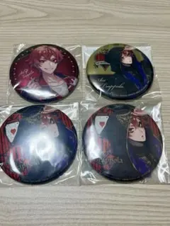 エース・トラッポラ 缶バッジ 4個セット