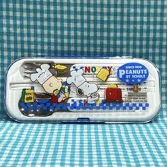 平成レトロ★スヌーピー★カトラリーセット★未使用品★ブルー★PEANUTSのサムネイル