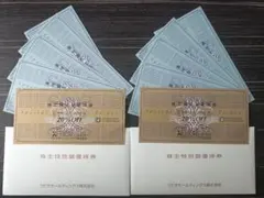 ゼビオ株主優待券 20%OFF2枚、10%OFF8枚のセット