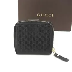 ✨新品未使用✨　GUCCI ミニ財布　GGライン　GG柄　マーモント　ラウンド