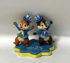 25周年　スパークリング・ジュビリー　チップとデール　フィギュア