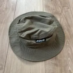 POLO カーキ ハット 48cm
