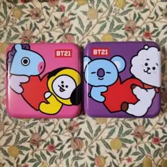 BT21 キャラクター缶 2個セット