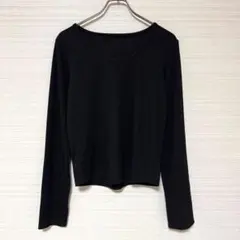 DAZY カットソー 長袖 ブラック Vネック XL