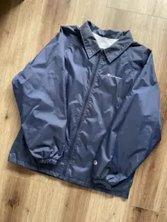 Champion ナイロンジャケット L ネイビー