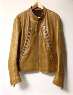 t*u様 マルタン　マルジェラ 初期　05awベージュ スエード ライダース　ハ Maison Margiela（旧Maison Martin Margiela） - マルジェラ 八の字