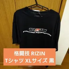 格闘技 RIZIN Tシャツ XLサイズ 黒