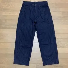 y*i様 UNIQLO.ユニクロ.ワイドストレートジーンズ.32股下約72㎝カイ