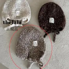 韓国子供服 正規品 韓国ブランド thelala イヤーウォーマー ニット 冬