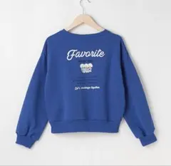 ラブトキシック バックプリントトレーナー プルオーバー