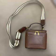 ZARA ハードクロスボディバッグ ダブルファスナー