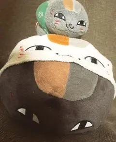 夏目友人帳 黒ニャンコ先生 着ぐるみ ぬいぐるみ　　2点セット