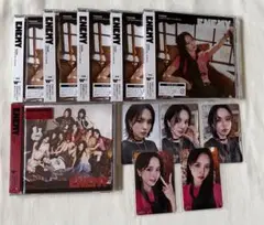 TWICE ENEMY ミナ盤　5枚セット 通常盤 1枚 ミナトレカ 5枚