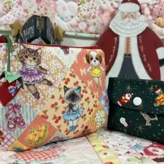 コーヒーカップ型コロンとまーるいポーチ❣️ミニお財布オマケ付❤️新柄♪☆♪