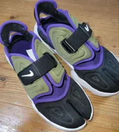 Nike アクアリフト 黒/紫/オリーブ