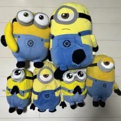 【最終値下】ミニオン ぬいぐるみセット 6体
