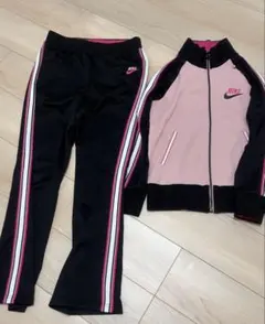 Nike ジャージセットピンク/黒