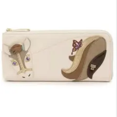 ANNA SUI 長財布 ホワイト 馬 猫 モチーフ ANNA SUI 長財布 ホワイト 馬 猫 モチーフ - メルカリ