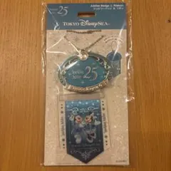 東京ディズニーシー 25周年 ジュビリーバッジ＆リボンのサムネイル