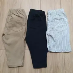 ベビー&キッズ100cmズボン3点セット　ユニクロ、西松屋まとめ売り