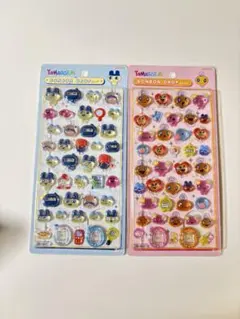 【正規品】たまごっちボンボンドロップシール まめっち めめっち 2点 2枚のサムネイル