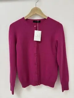 【新品】UNITED ARROWS カシミヤ 100% カーディガン 濃いピンク