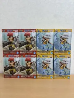 ワンピース ワーコレ トラファルガー・ロー ユースタス・キッド 8個セット