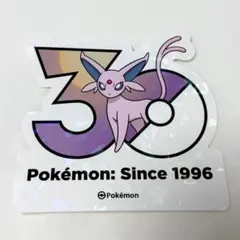 ポケモン 30周年 ブラッキー ステッカー シール メガフェスタ 韓国限定