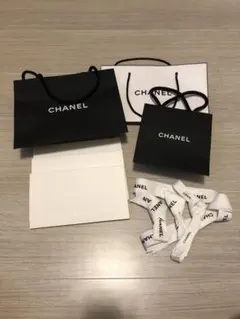 CHANEL シャネル　ショッパー　リボン　マスクケース