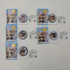 ウマ娘　キャラクター 缶バッジ 5個セット