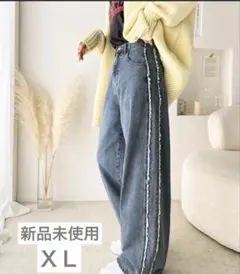 新品　クラシカルエルフ　JaVaコラボ　フリンジデニム　ＸＬ