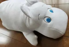 【最終値下げ】ムーミン　もちっちぬいぐるみクッションのサムネイル