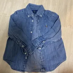 Ralph Lauren デニム長袖シャツ 3/3T