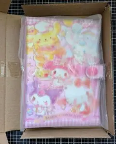 サンリオキャラクターズ　システムシール手帳　付録　6穴バインダー