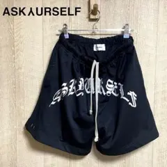 ASKYURSELF × BLVCKDOPE goth mesh shorts