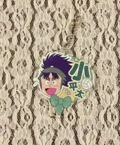 忍たま　デコうちわキーチェーン　七松小平太