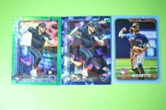 ボー・ビシェット　2025topps sapphire/LOGOフラクター　など